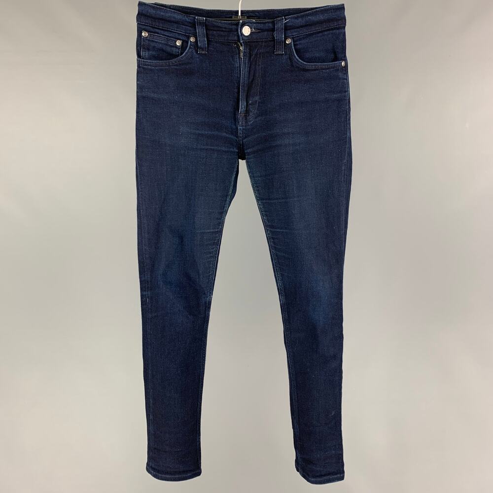 NUDIE JEANS Size 29 Indigo Cotton Skinny Jeans
